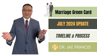 Marriage Green Card Process \u0026 Timeline July 2024