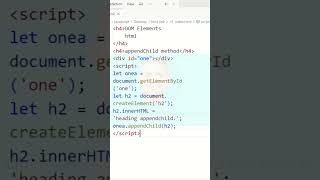 JavaScript Tutorial for Beginners / JavaScript learn / Dom append child tag