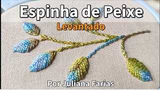 Ponto ESPINHA DE PEIXE LEVANTADO