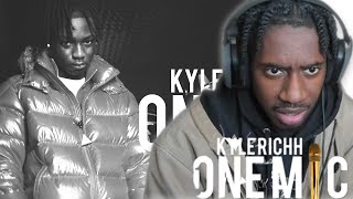 THE DISSES IS CRAZY!!! | KYLE RICHH ONE MIC FREESTYLE (REACTION!!!)