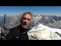 Melting glaciers - a WWF climate change message from the Mont Blanc