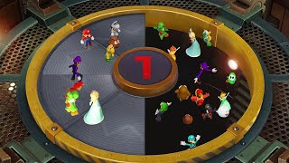 Super Mario Party Minigames - Mario Vs Luigi Vs Donkey Kong Vs Bowser Jr. (Master Difficulty)
