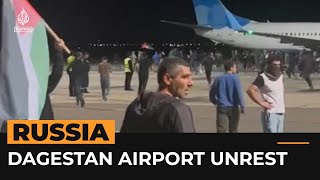 Arrests after crowd storms Russia airport over flight from Israel | Al Jazeera Newsfeed