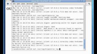 Linux Apache ErrorLog.avi