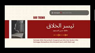 TAISIRUL KHOLAQ 02 : TAQWA (2)