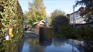 Rundfahrt mit der Lok Spreewald im Swiss Vapeur Parc Le Bouveret