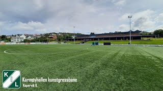 Karmøyhallen kunstgressbane on Karmøy Norway | Co. stadium of Kopervik IL