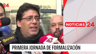 Daniel Jadue se retira tras primera jornada de formalización | 24 Horas TVN Chile