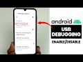 How to Enable/Disable USB Debugging On Android Phone