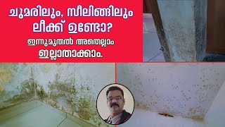 വീട്ടിലെ ബാത്ത് റൂമിലും, ചുമരിലും, സീലിങ്ങിലും ഉള്ള ലീക്ക് മാറ്റാം | How to fix the leak in bathroom