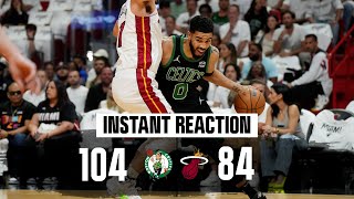INSTANT REACTION: Celtics "played like a team down 0-2" in the playoffs