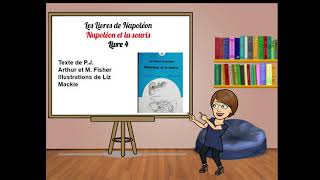 Learn French- Napoléon et La Souris - book 4- with English Translations