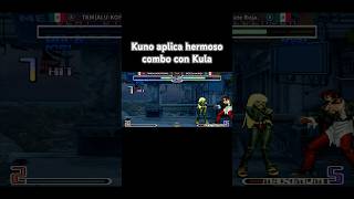 Kuno aplica hermoso combo con Kula #kof2002 #fightcade #gameplay