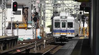 南海本線　貝塚駅　特急ラピート、サザン等