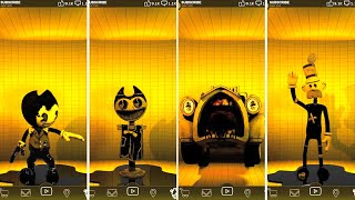 Bendy Secrets of the Machine Characters in FNAF AR Workshop Animations