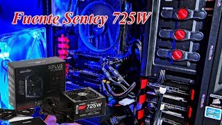 Fuente Sentey 725W Monorail Explosive Power / UnBoxing \u0026 Review