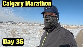 Calgary Marathon Training Vlog || Day 36 Recovery day