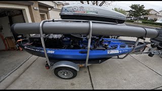 Tournament Kayak Trailer Set Up