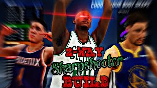*RARE* NBA 2K20 DEMI GOD 2-Way Sharpshooter BUILD! | BEST SHOOTING GUARD!