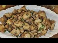 butter garlic mushroom recipe 5 minutes starter recipe delicious garlic mushroom recipe