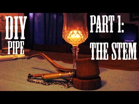 how to make a pipe:pt 1 the stem how to make a pipe:pt 1 the stem