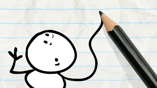 The Pencil Gives Pencilmate a Hand! -in- Pencilmation HANDY Compilation - Cartoons