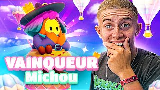 JE FAIS TOP 1 SUR UN NOUVEAU MODE FALL GUYS ! (c'était chaud de fou)