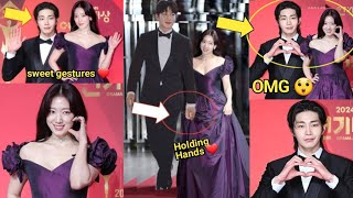 Park Shinhye \u0026 Kim Jaeyoung’s Shocking Appearance at SBS Drama Awards 2024! Best Couple Award WIN