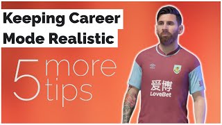 5 more tips to Keep Career mode Fun & Realistic in FIFA 21
