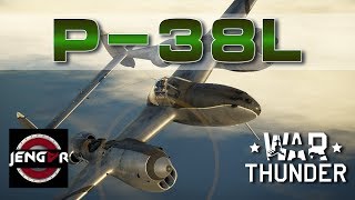 War Thunder Lucky Jengar Ep 4: P-38L [One Wing Killer]