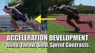 Acceleration & Horizonal Power Workout For Sprinters