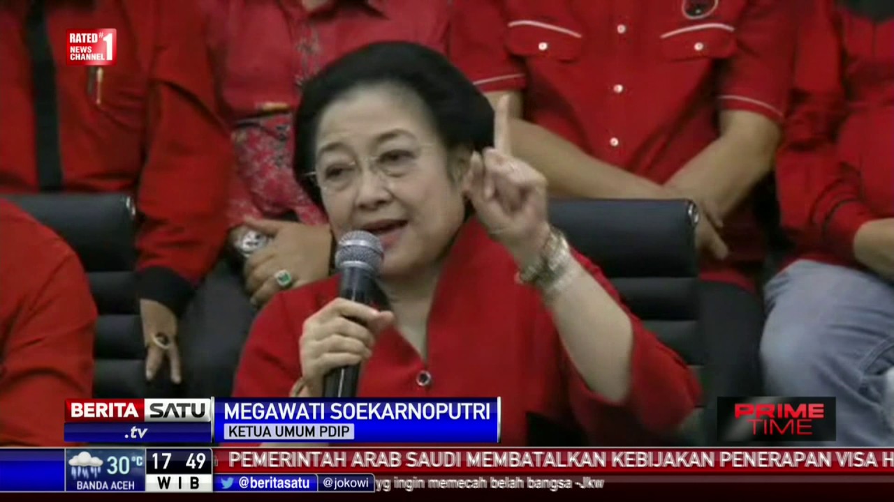 Megawati Tuding Penghalang Kampanye Ahok Massa Bayaran - YouTube