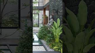 Stunning Modern House Courtyard Ideas 🌿🏡