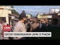 Cekcok Pembongkaran Lapak di Puncak