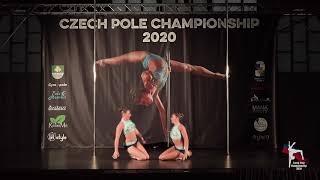 Alena Klapetková a Nikol Vítečková - Czech Pole Championship 2020 - 1. místo Doubles