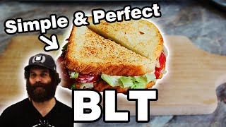 BLT in Under 2 Minutes! (BLT Sandwich Recipe)