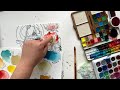 a very wicked watercolor tutorial step by step