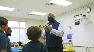 Senator Tim Scott Discusses Black History, the Future With Students at Meeting Street Academy