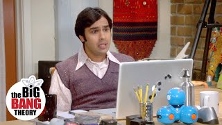 Raj Gets Cut Off | The Big Bang Theory