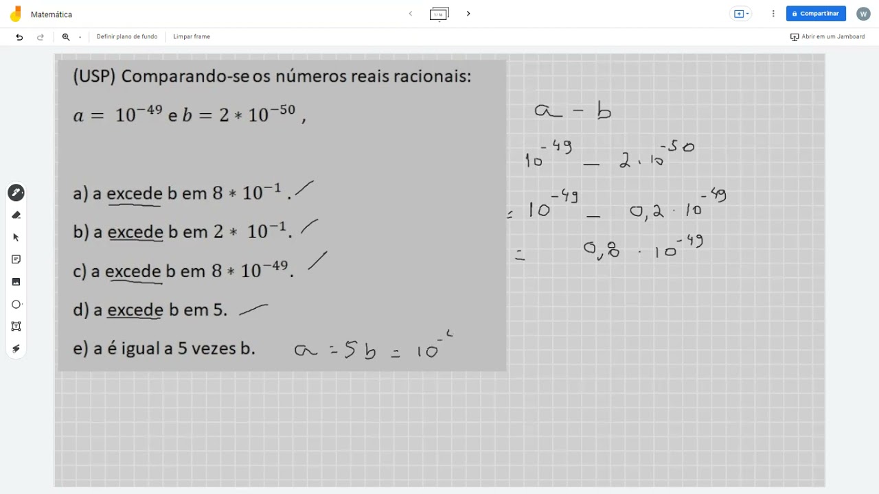 (USP) Comparando-se Os Números Reais Racionais: - YouTube