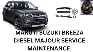 SUZUKI BREEZA DIESEL  SERVICE MAINTENANCE