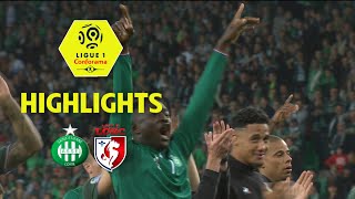 AS Saint-Etienne - LOSC ( 5-0 ) - Highlights - (ASSE - LOSC) / 2017-18