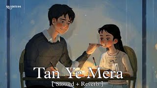 Tan Ye Mera ❤ [ Slowed + Reverb ] Dhanush And Shruti Haasan || Anirudh Ravichander#moonu#3moviebgm