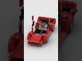 LEGO Ferrari F40 🛻 Satisfying Building Animation #shorts