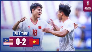 #AFCU23 | Group D : Malaysia 0 - 2 Vietnam