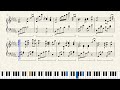 musescore ★ 【ピアノ琴譜】磯村由紀子 風の住む街 street where wind resides piano sheet music