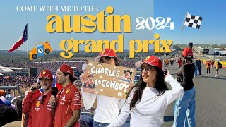 austin grand prix 2024 🏎️🏁 | my first formula 1 race experience + travel vlog