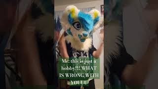 They never understand 🥲🥲 idea: ‎@Forgetful_Gecko..   #furry #cosplay #costume #fursuit #therian