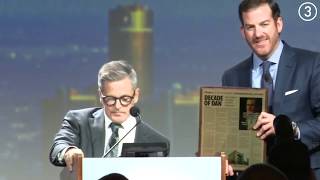 Cleveland Cavaliers owner Dan Gilbert gives first public speech since stroke
