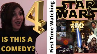 *can't believe I ignored Darth Vader* Star War IV: A New Hope MOVIE REACTION (First Time Watching)
